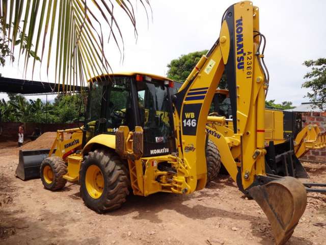 Cabina climatizada de retrocargador